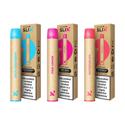 20mg ANDS Slix Recyclable Disposable Vape Device 600 Puffs - Flavour: Sour Raspberry