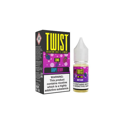 20mg Twist Nic Salt 10ml (50VG/50PG) - Flavour: Tobacco Gold