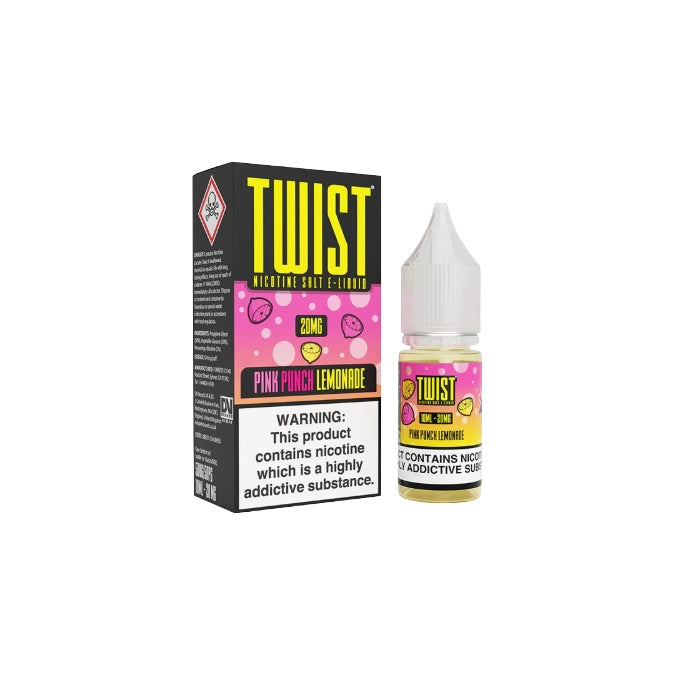20mg Twist Nic Salt 10ml (50VG/50PG) - Flavour: Pink Punch Lemonade