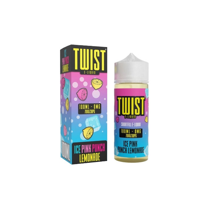 0mg Twist E-liquids 100ml Shortfill (70VP/30PG) - Flavour: Sugar Cookie