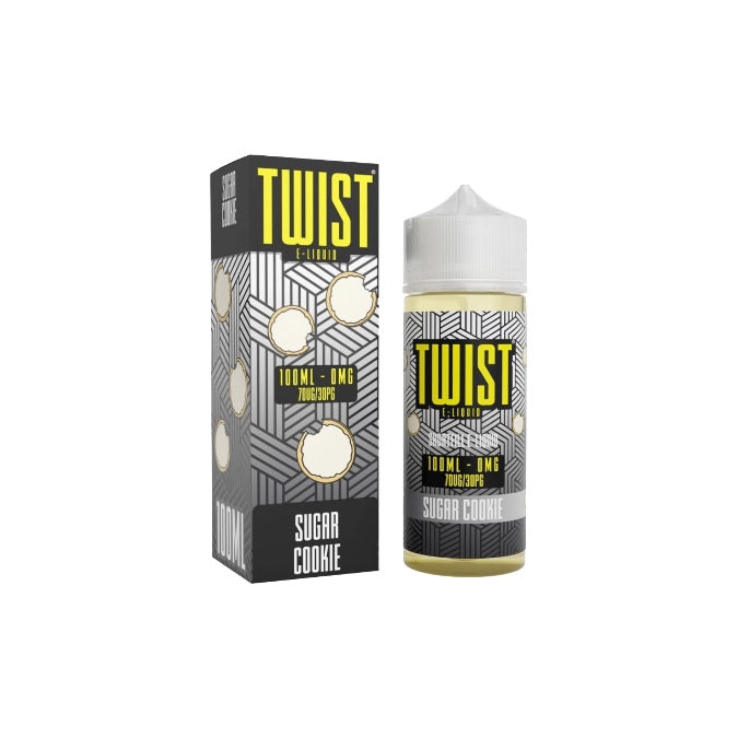 0mg Twist E-liquids 100ml Shortfill (70VP/30PG) - Flavour: Peach Lemonade