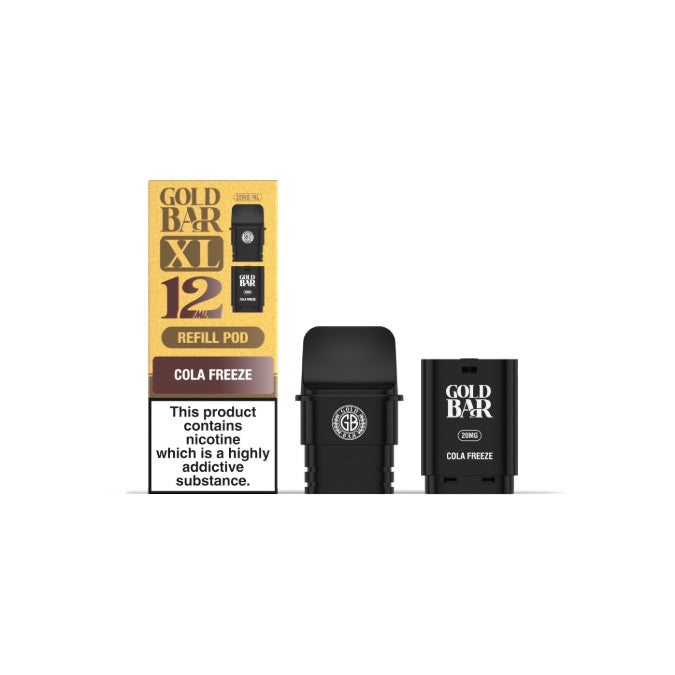20mg Gold Bar XL Prefilled Replacement Pods - Flavour: Summer Berries