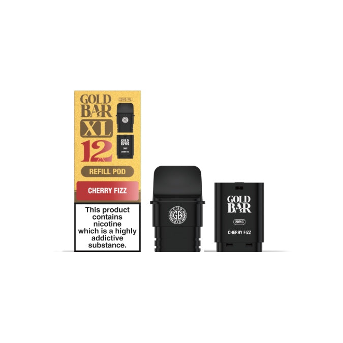 20mg Gold Bar XL Prefilled Replacement Pods - Flavour: Summer Berries