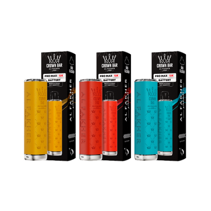 Al Fakher Pro Max 12K Pod Battery (Device Only) - Color: Red