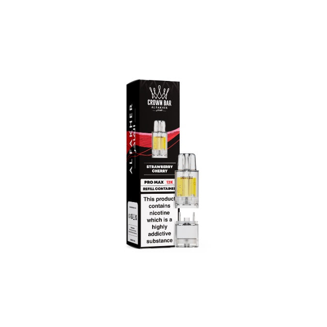 20mg Al Fakher Pro Max 12000 Refill Pod - Flavour: Watermelon Cherry