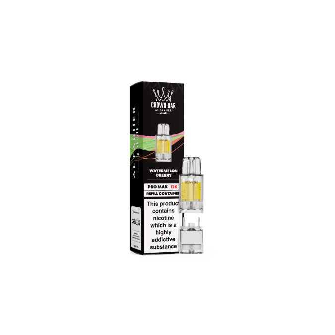 20mg Al Fakher Pro Max 12000 Refill Pod - Flavour: Watermelon Cherry