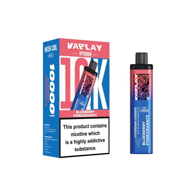 20mg Vaplay Royal 10k Prefilled Pod Vape Kit 10000 puffs - Flavour: Triple Apple