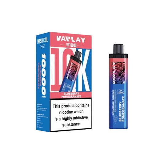 20mg Vaplay Royal 10k Prefilled Pod Vape Kit 10000 puffs - Flavour: Triple Melon