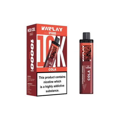 20mg Vaplay Royal 10k Prefilled Pod Vape Kit 10000 puffs - Flavour: Blue Razz Cherry