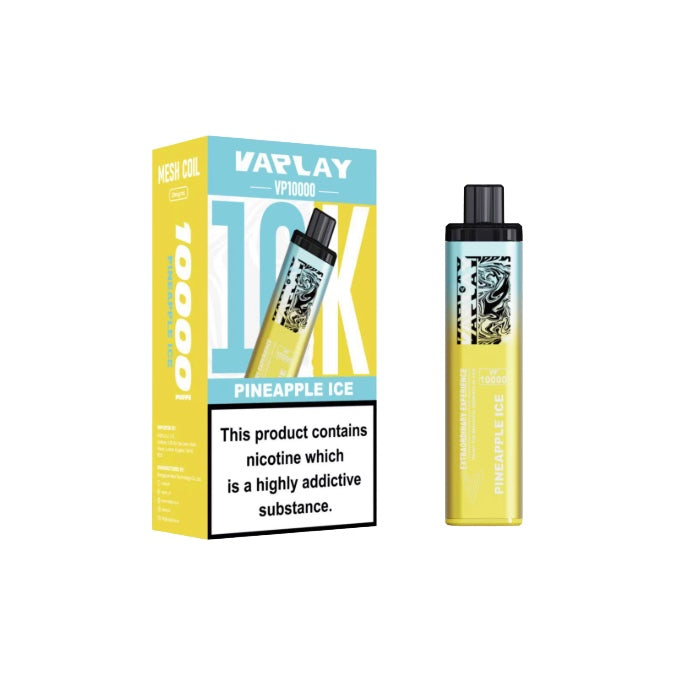 20mg Vaplay Royal 10k Prefilled Pod Vape Kit 10000 puffs - Flavour: Strawberry Kiwi
