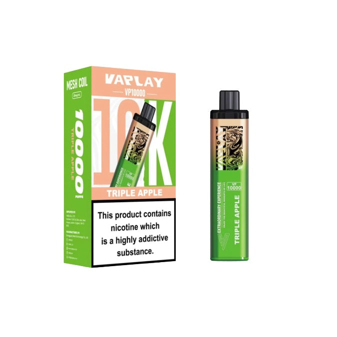 20mg Vaplay Royal 10k Prefilled Pod Vape Kit 10000 puffs - Flavour: Mr Blue