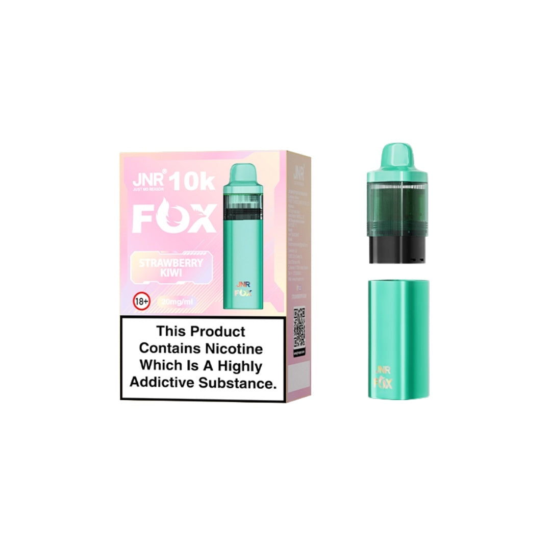 20mg JNR Fox 10k Prefilled Pods - Flavour: Fizzy Cherry
