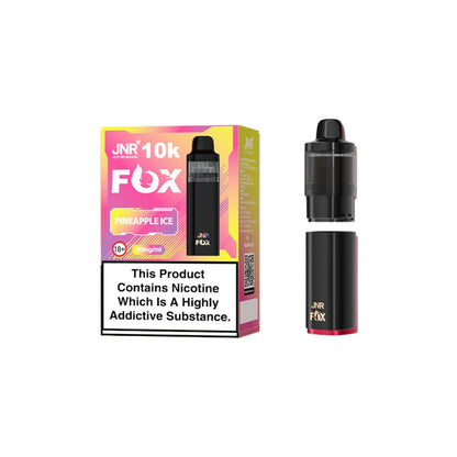 20mg JNR Fox 10k Prefilled Pods - Flavour: Gummy Bear
