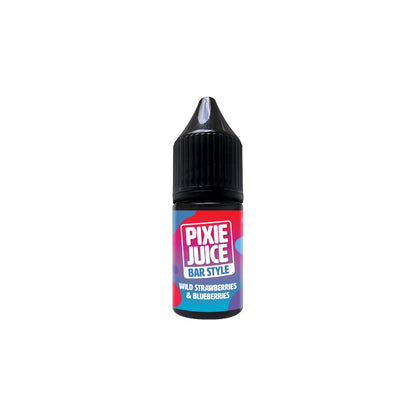 20mg Pixie Juice Bar Style Nic Salt 10ml (50VG/50PG) - Flavour: Satsuma & Pineapple