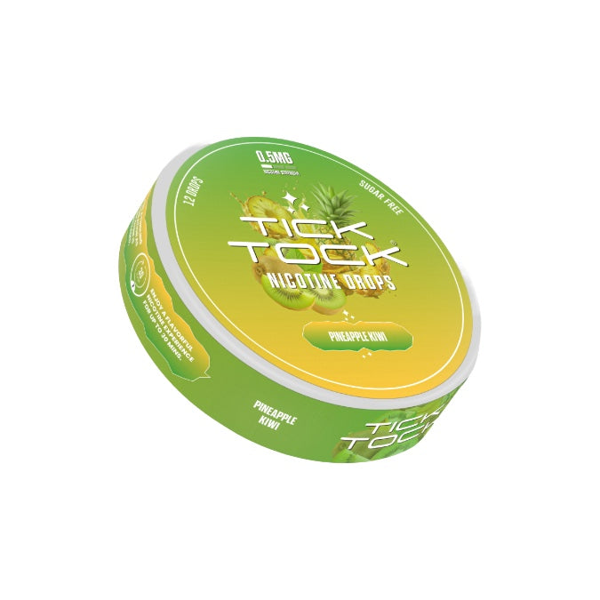 0.5mg Tick Tock Nicotine Candy - 12 Drops - Flavour: Ice Blue