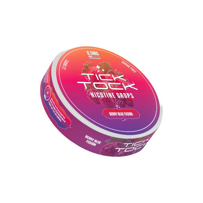 0.5mg Tick Tock Nicotine Candy - 12 Drops - Flavour: Blue Razz Blast