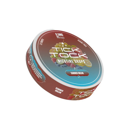 0.5mg Tick Tock Nicotine Candy - 12 Drops - Flavour: Strawberry Cherry