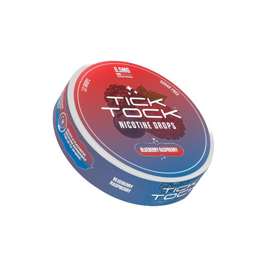 0.5mg Tick Tock Nicotine Candy - 12 Drops - Flavour: Rocky Candy Orange