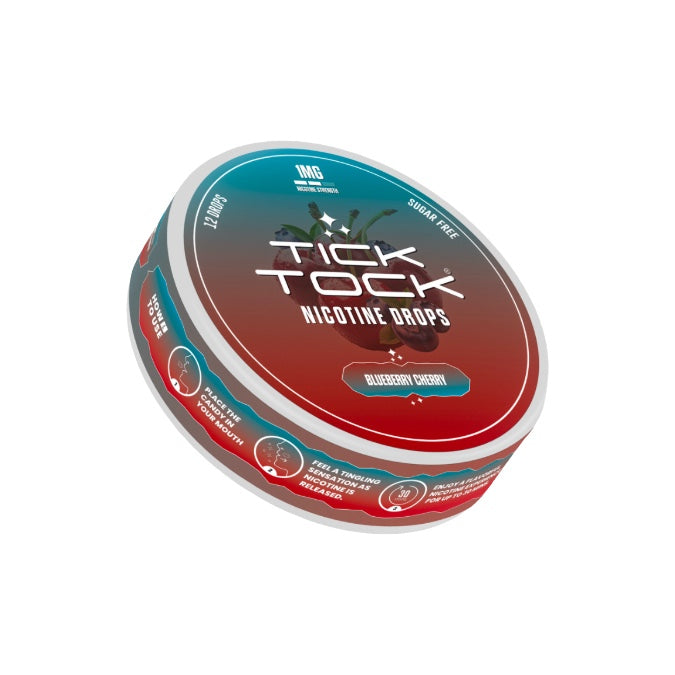 1mg Tick Tock Nicotine Candy - 12 Drops - Flavour: Blueberry Cherry