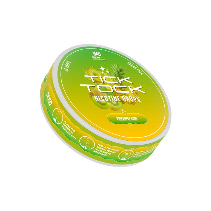 1mg Tick Tock Nicotine Candy - 12 Drops - Flavour: Raspberry Cherry
