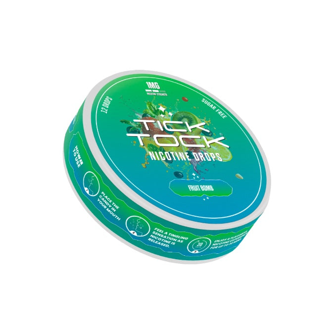 1mg Tick Tock Nicotine Candy - 12 Drops - Flavour: Strawberry Cherry