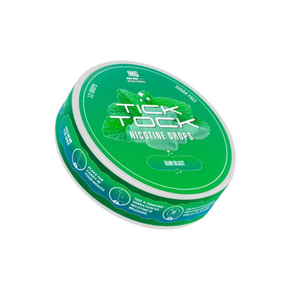 1mg Tick Tock Nicotine Candy - 12 Drops - Flavour: Ice Blue