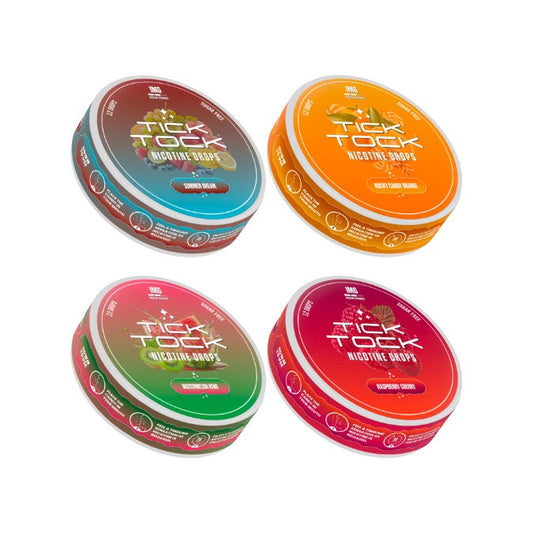 1mg Tick Tock Nicotine Candy - 12 Drops - Flavour: Strawberry Watermelon