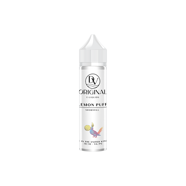 0mg DV Originals 60ml Shortfill  (70VG/30PG) - Flavour: Apple Strudel