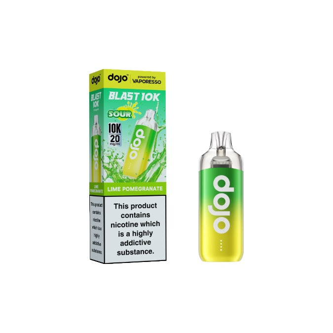 20mg Vaporesso Dojo Blast 10k Prefilled Pod Vape Kit - Flavour: Juicy Peach