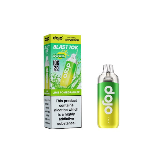 20mg Vaporesso Dojo Blast 10k Prefilled Pod Vape Kit - Flavour: Juicy Peach