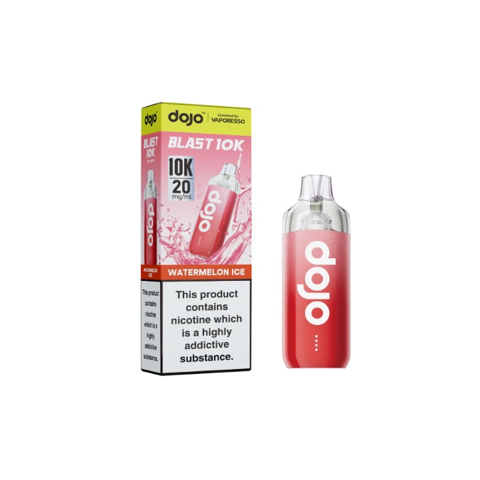 20mg Vaporesso Dojo Blast 10k Prefilled Pod Vape Kit - Flavour: Fizzy Cherry