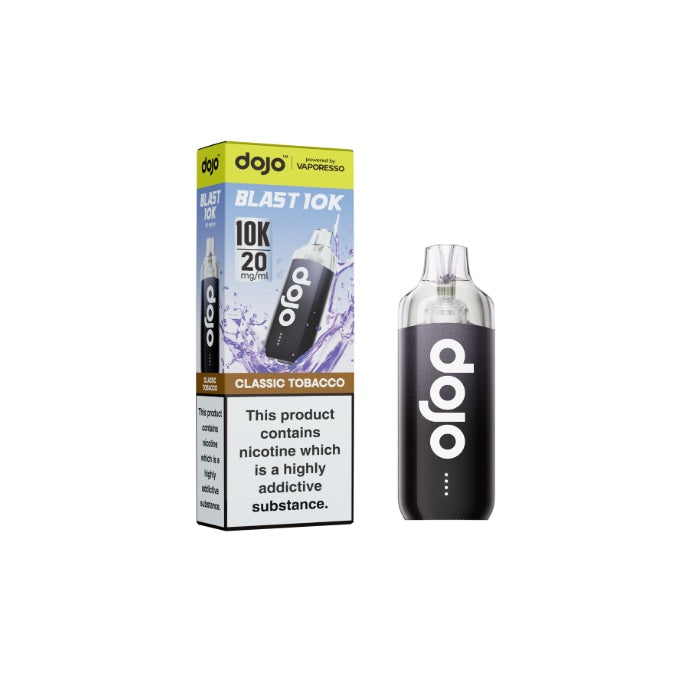 20mg Vaporesso Dojo Blast 10k Prefilled Pod Vape Kit - Flavour: Blueberry Sour Raspberry