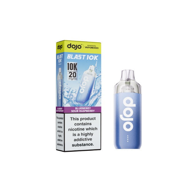 20mg Vaporesso Dojo Blast 10k Prefilled Pod Vape Kit - Flavour: Lemon Lime