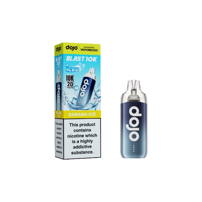 20mg Vaporesso Dojo Blast 10k Prefilled Pod Vape Kit - Flavour: Pineapple Ice