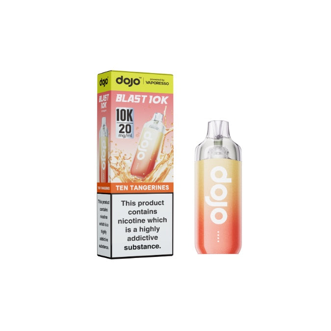 20mg Vaporesso Dojo Blast 10k Prefilled Pod Vape Kit - Flavour: Triple Mango