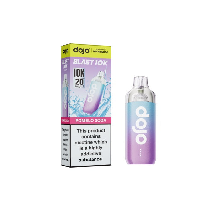 20mg Vaporesso Dojo Blast 10k Prefilled Pod Vape Kit - Flavour: Pineapple Ice