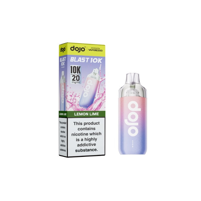 20mg Vaporesso Dojo Blast 10k Prefilled Pod Vape Kit - Flavour: Kiwi Passionfruit Guava
