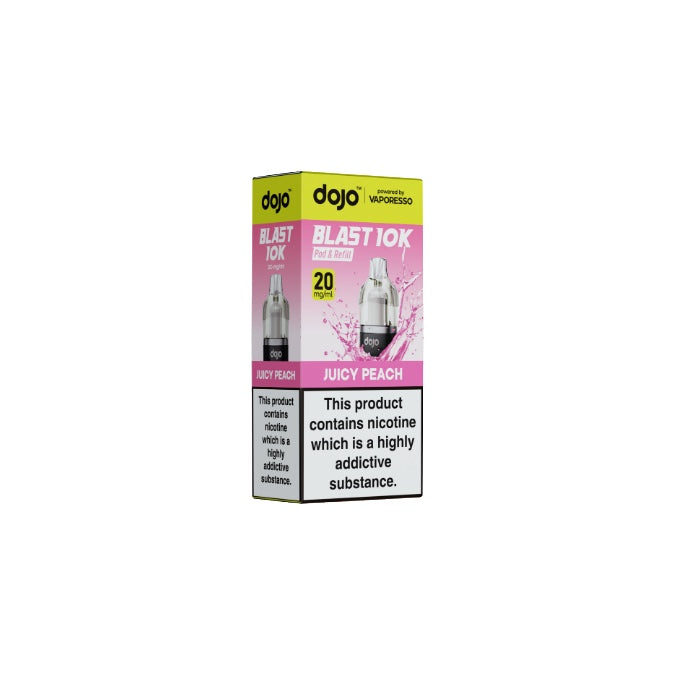 20mg Vaporesso Dojo Blast 10k Prefilled Pods - Flavour: Watermelon Ice