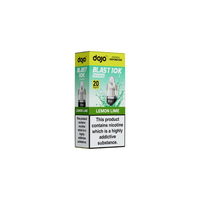 20mg Vaporesso Dojo Blast 10k Prefilled Pods - Flavour: Ten Tangerines