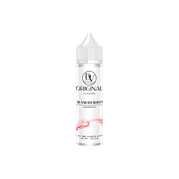 0mg DV Originals 60ml Shortfill  (70VG/30PG) - Flavour: Rhubarb Cuddle