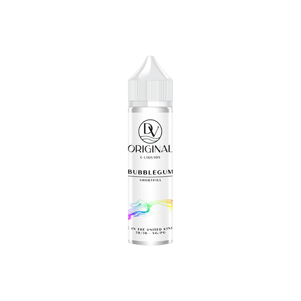 0mg DV Originals 60ml Shortfill  (70VG/30PG) - Flavour: Rhubarb Cuddle