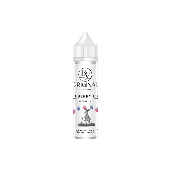 0mg DV Originals 60ml Shortfill  (70VG/30PG) - Flavour: Strawberrino