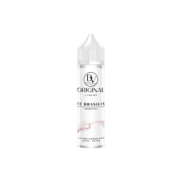 0mg DV Originals 60ml Shortfill  (70VG/30PG) - Flavour: Strawberry Eton Mess