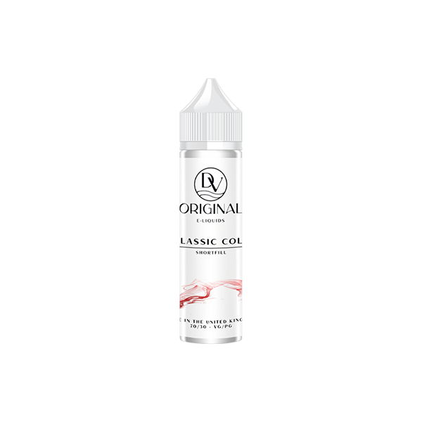 0mg DV Originals 60ml Shortfill  (70VG/30PG) - Flavour: Strawberry Eton Mess