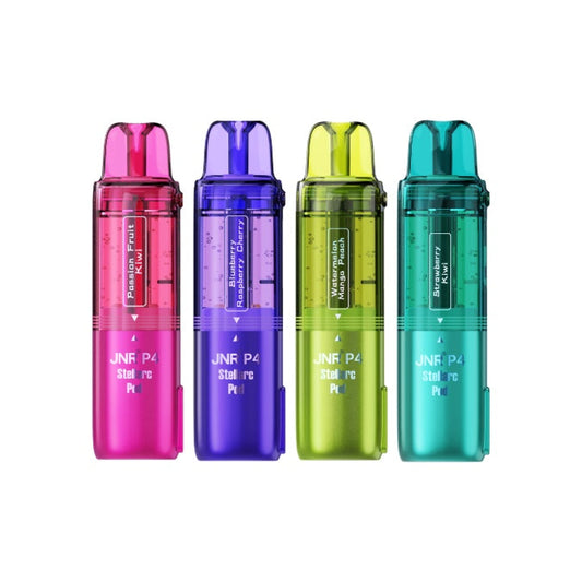 20mg JNR P4 Stellarc Refill Pod - Flavour: Passion Fruit Kiwi
