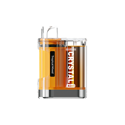 20mg SKE Crystal 4in1 2400 Pod Vape Kit 2400 Puffs - Flavour: Blueberrry Sour Raspberry
