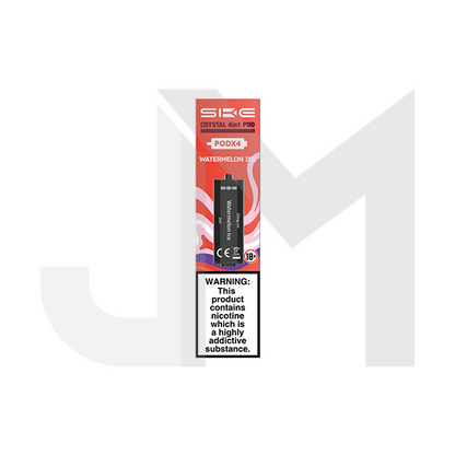 20mg SKE Crystal 4in1 2400 Replacement Pods 2400 Puffs - Flavour: White Edition