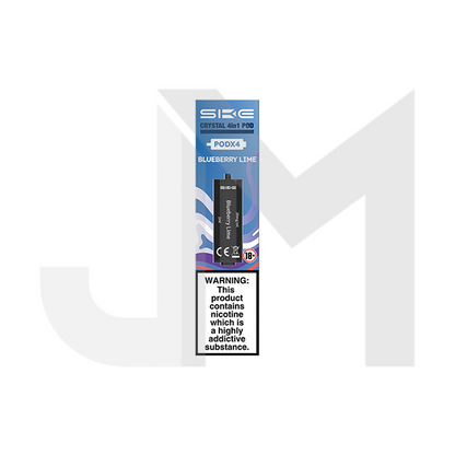 20mg SKE Crystal 4in1 2400 Replacement Pods 2400 Puffs - Flavour: White Edition