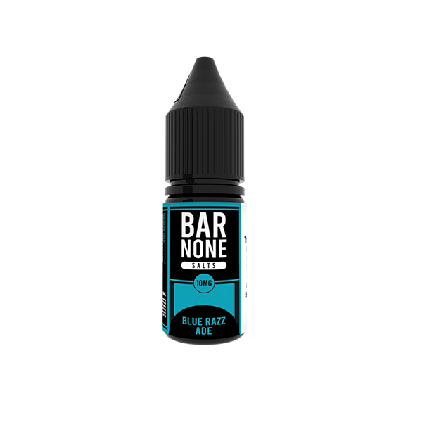 10mg BAR NONE Nic Salts 2x10ml (50VG/50PG) - Flavour: Ballistic Blue