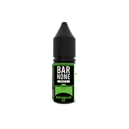 20mg BAR NONE Nic Salts 2x10ml (50VG/50PG) - Flavour: Blue Sour Razz Ice
